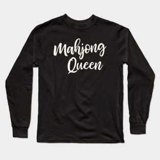 Mahjong Queen Long Sleeve T-Shirt